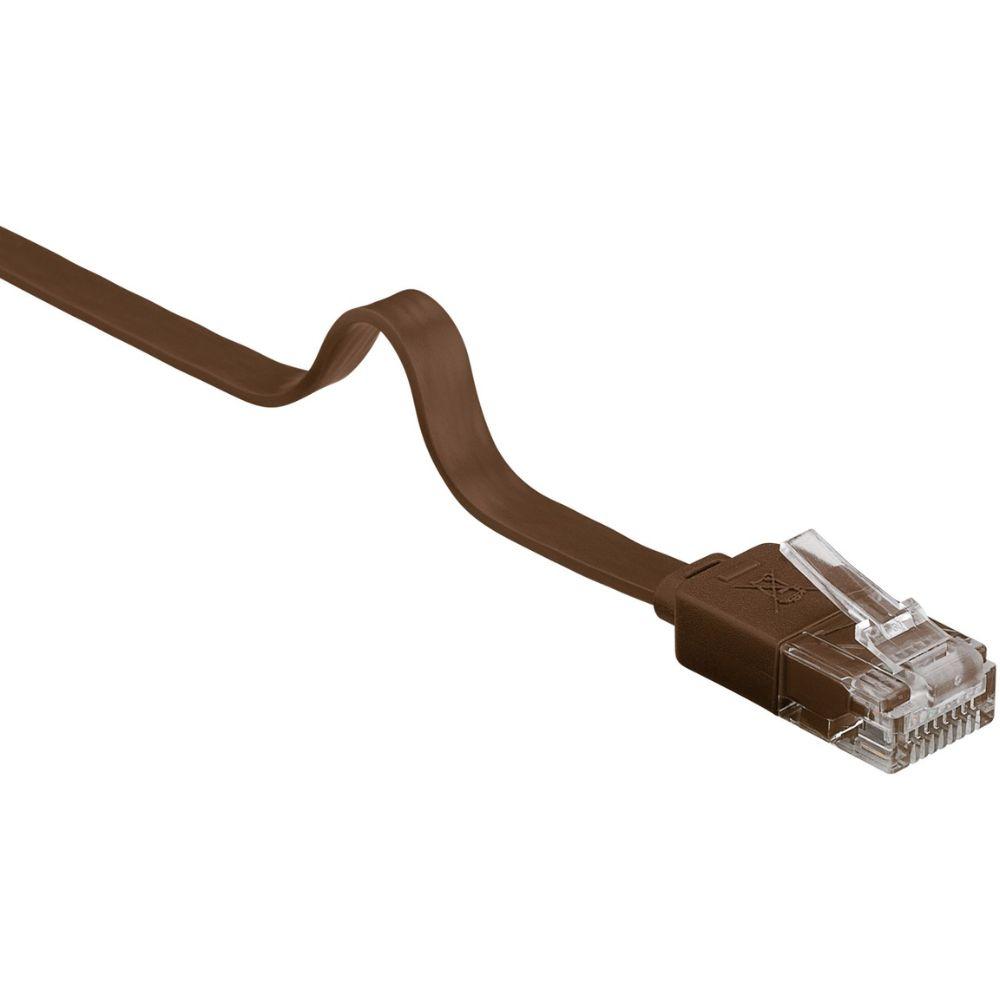 U/UTP kabel Cat 6 - plat - Goobay