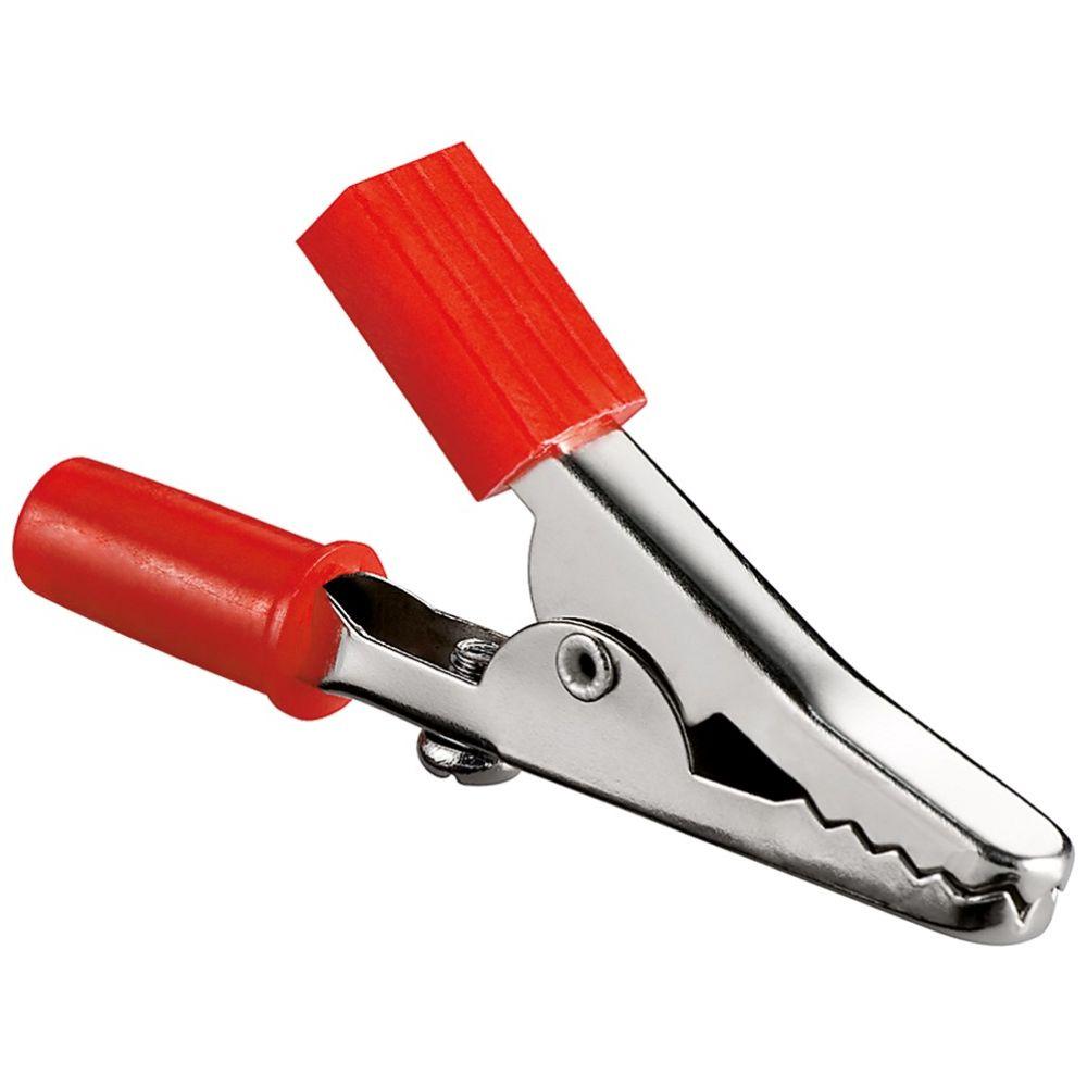 Alligator clip red length 45 mm
