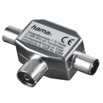 ANTENNE T-SPLITTER 1 F-2M METAAL Quality4All
