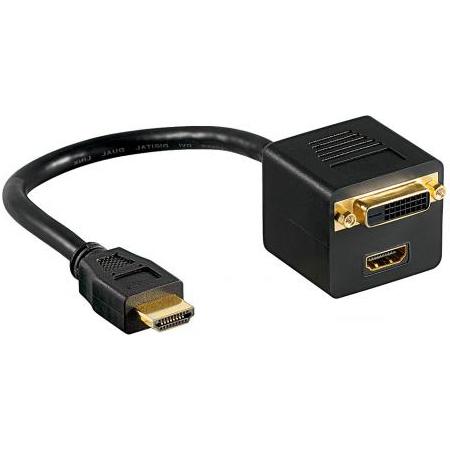 HDMI naar DVI kabels en verloopstekkers | Allekabels.nl