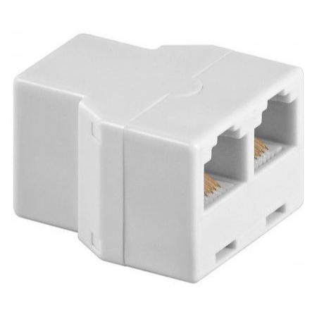 RJ45 stekker - Type: 4-aderig, Aansluiting: RJ11 male, Geschikt voor