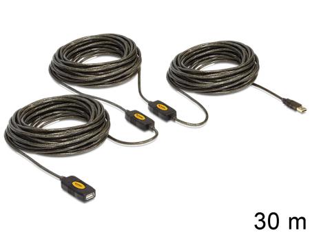 Delock USB 2.0 Actief 30m