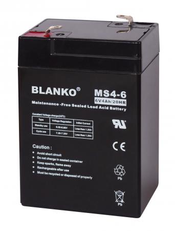 Blei-Akku BLANKO 6V/4Ah Dynavox