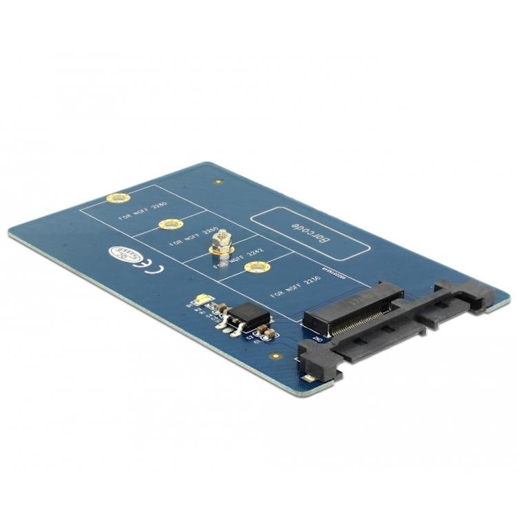 22-Polig SATA naar M.2 NGFF adapter - Delock