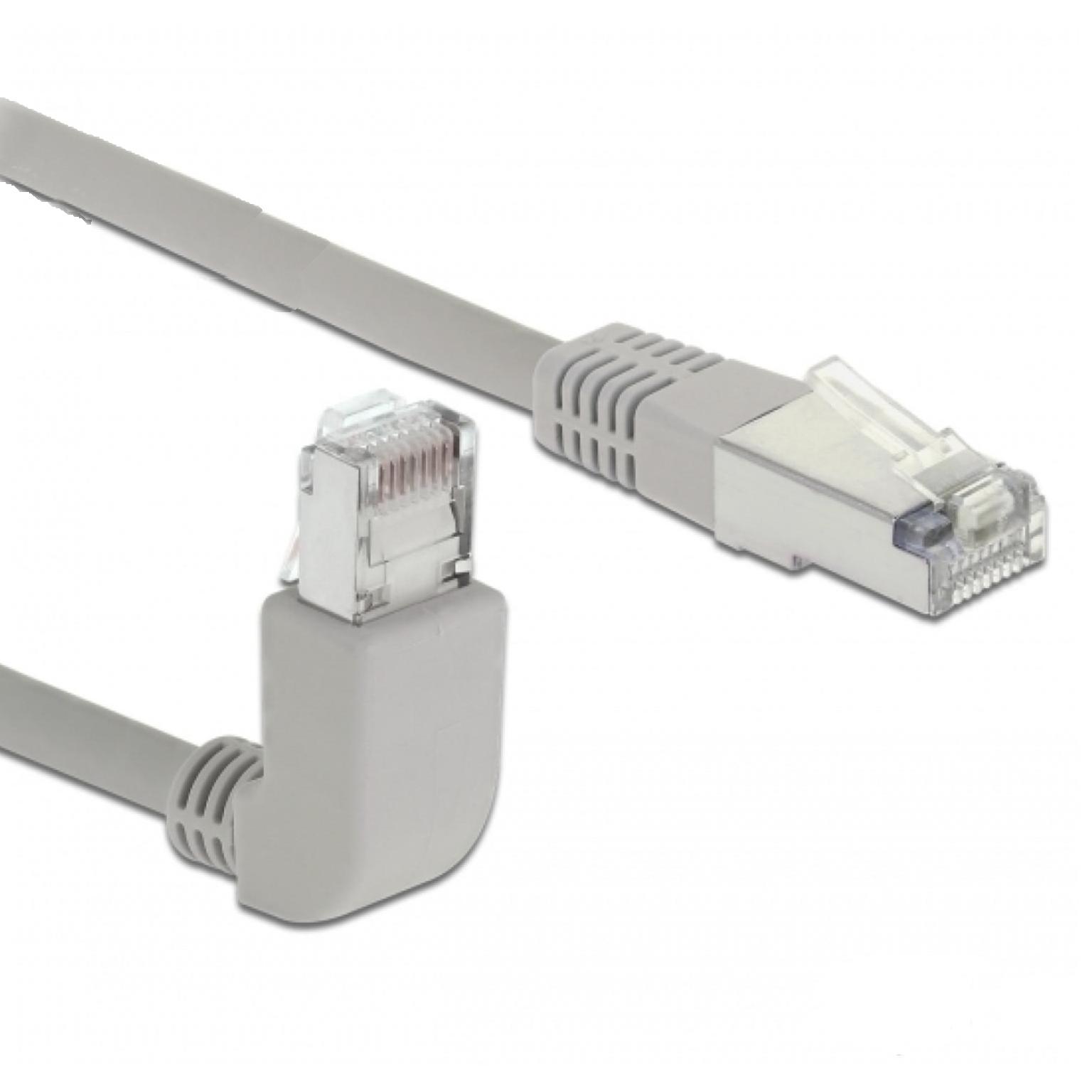 SF/UTP netwerkkabel Cat 5e haaks - Delock