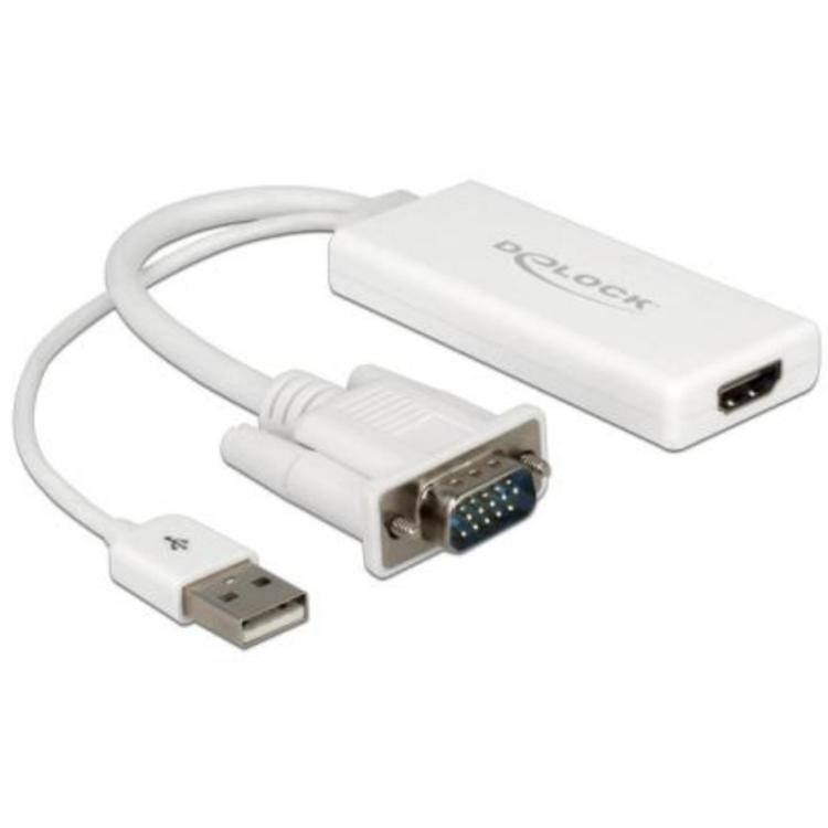 VGA naar HDMI omvormer - Delock