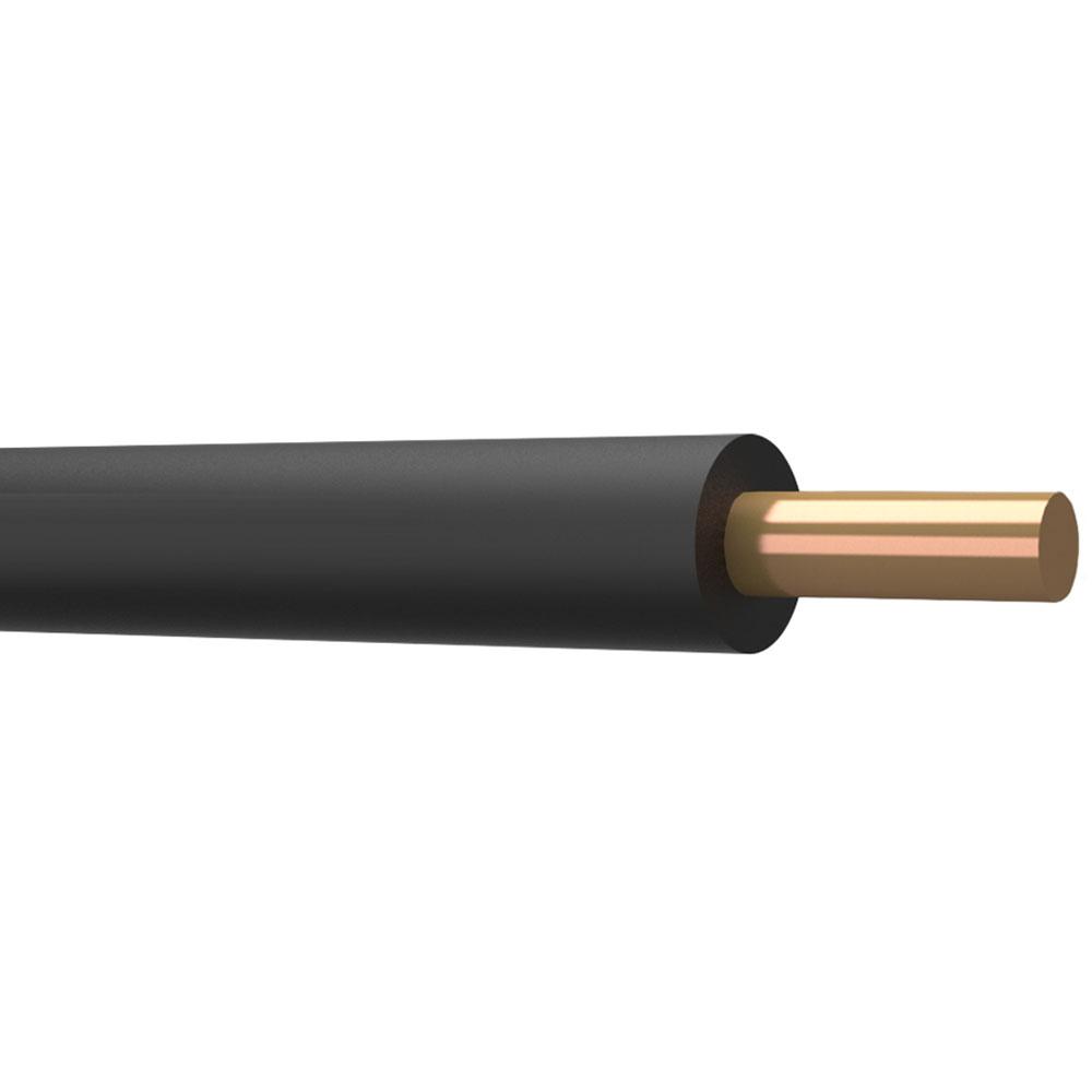 VD draad - 1.5 mm² - Zwart - Eldra