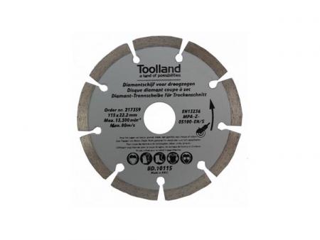 DIAMANTSCHIJF SET - 150 MM - GESEGMENTEERD - 2 STUKS