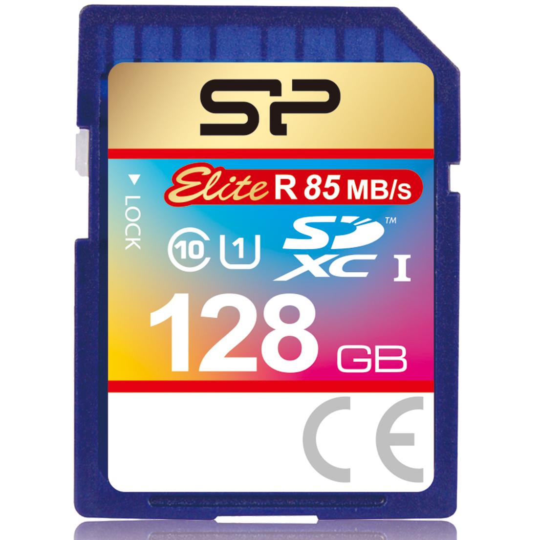 Silicon Power Elite SDXC geheugenkaart - 128GB - Silicon Power