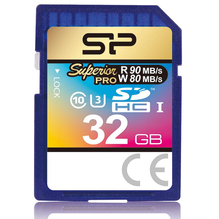 Silicon Power Superior Pro SDHC geheugenkaart - 32GB - Silicon Power