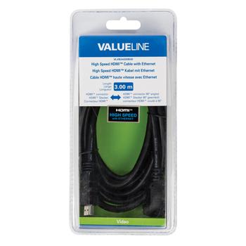 High Speed HDMIÃ¢ÂÂ¢-kabel met ethernet HDMIÃ¢ÂÂ¢-connector HDMI&trad -