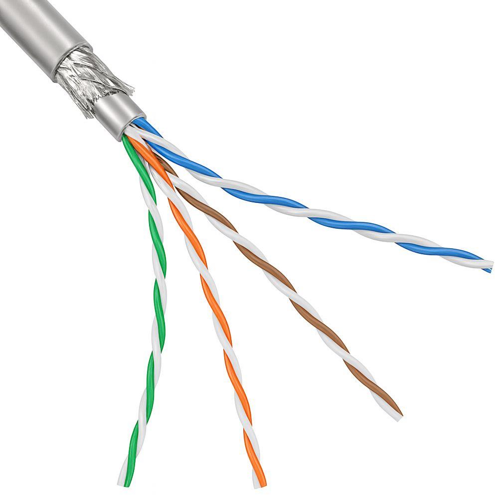 Cat 5e SF/UTP netwerkkabel per meter - Goobay