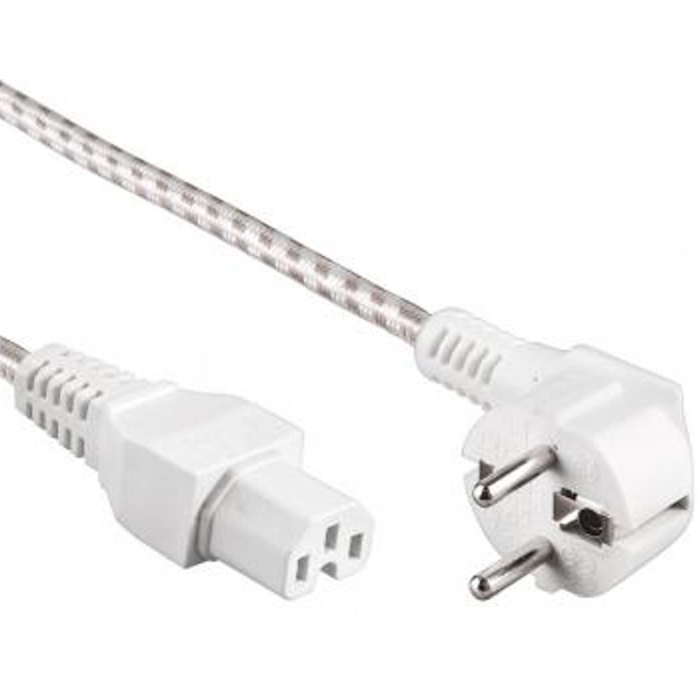 Power Cable 2M Cee 77 Plug Iec 320 C15 Jack Quality4All quality4all kopen in de aanbieding