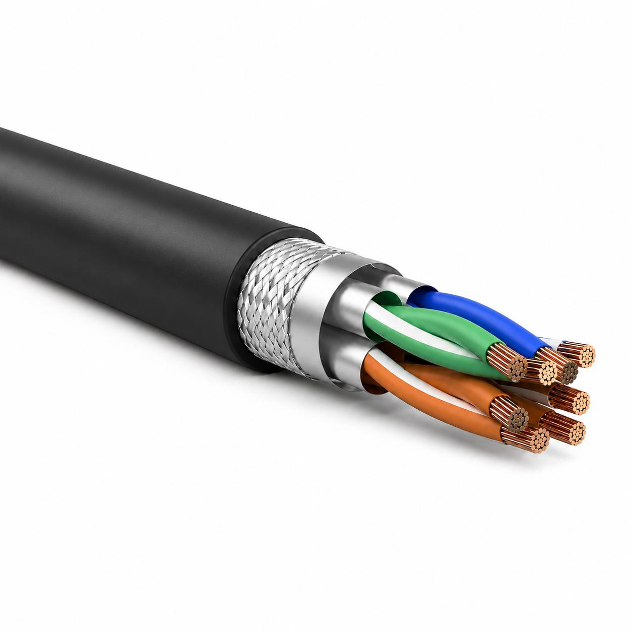 S/FTP Cat 7 kabel - Allteq