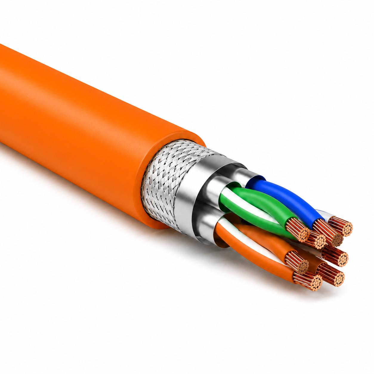 S/FTP Cat 7 - 3 meter - Oranje - Allteq