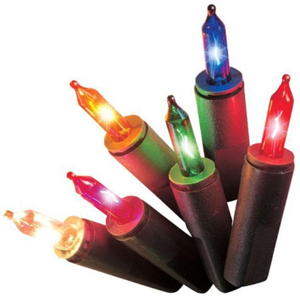 Kerstverlichting binnen - Lichtkleur: Multicolor, Type: Gloeilamp, Toepassing: binnen, Aantal lampjes: 50, Voeding: Netstroom, lengte: 8,85 meter