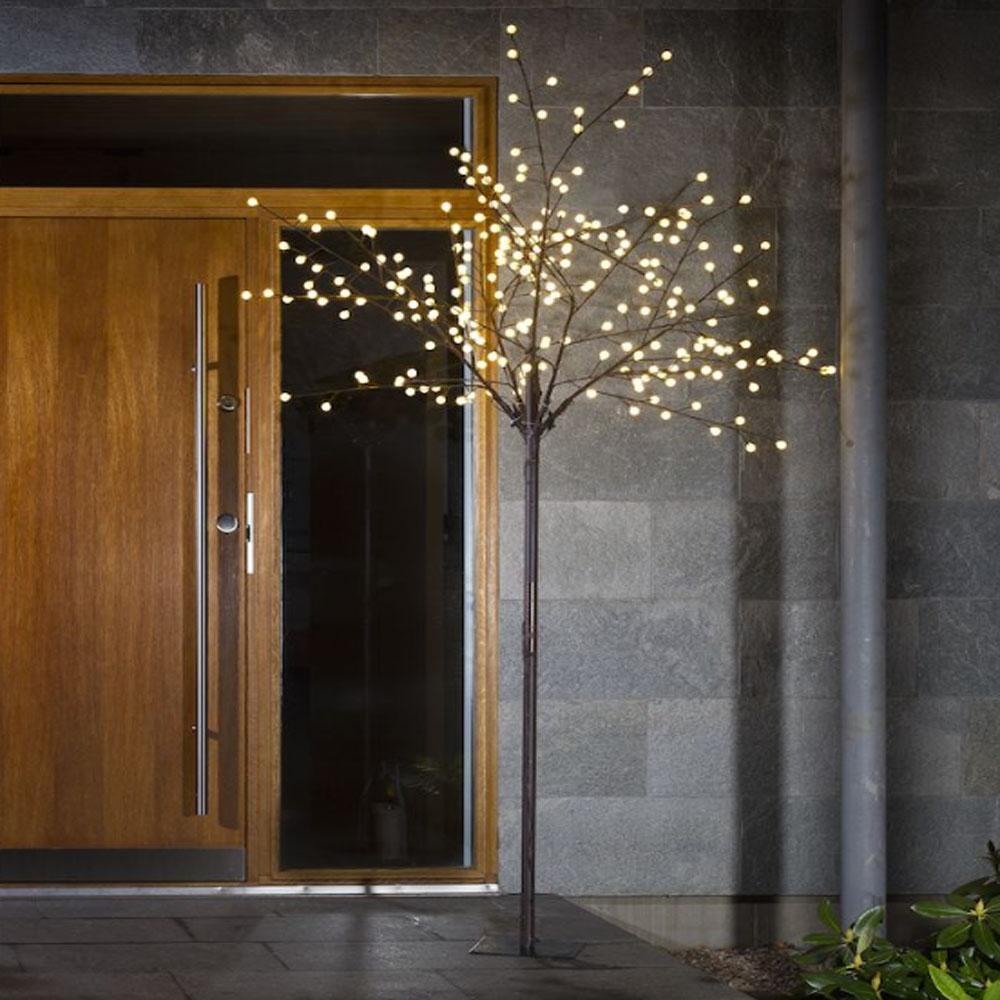 Led Verlichte Olijfboom 120cm - 180 Warmwitte LEDs, IP44 Waterdicht, Binnen & Buiten