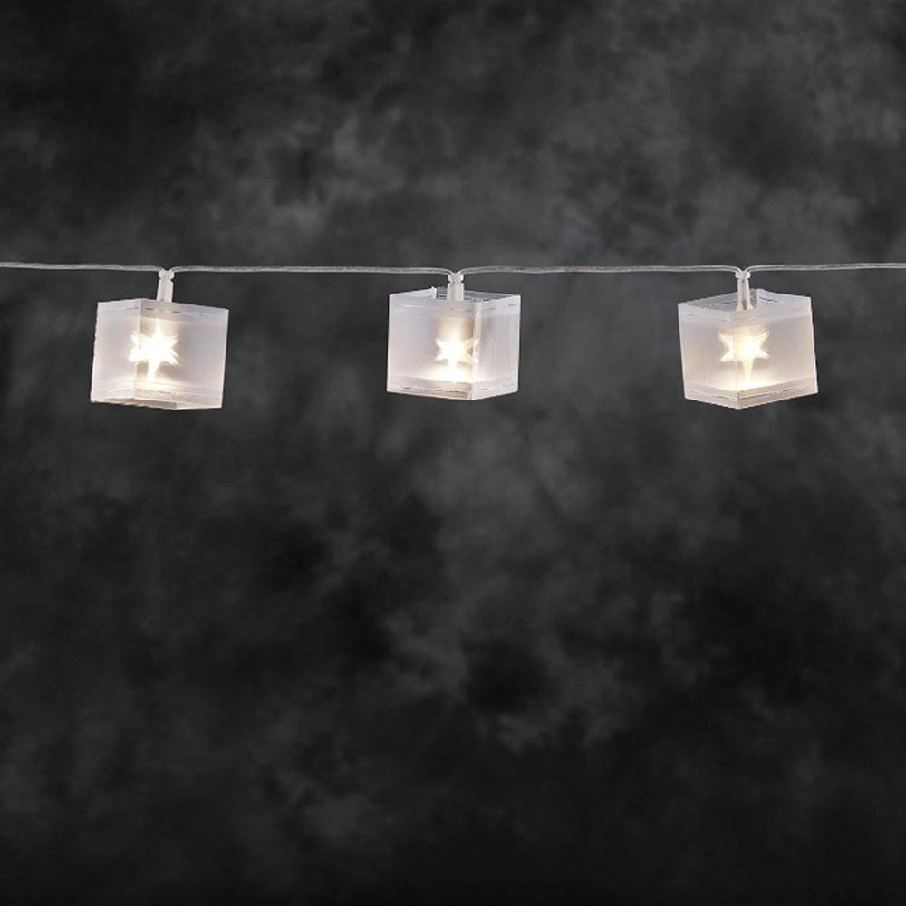 Lichtketting - led kerstverlichting binnen - 10 lampjes - 1.35 meter - warm wit