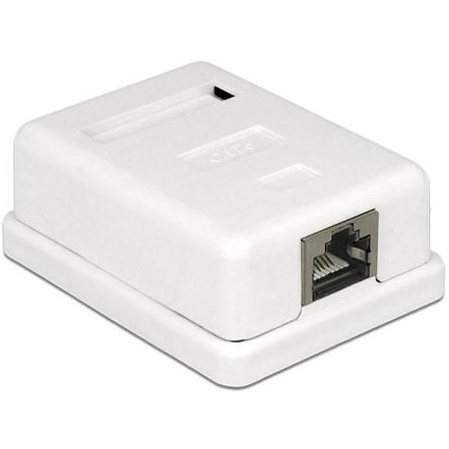 Cat 6 wandcontactdoos - opbouw