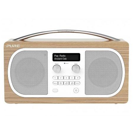 DAB+ Radio - Pure - Draagbare Radio, Merk: Pure - Evoke D6, Extra: Keukenwekker, slaap wekkerfunctie, Voeding: Accu (excl), Netstroomadapter (incl), Voorkeurszenders: 15, Audio ingang: 3.5mm Jack Female, Bluetooth, Tuner: FM, DAB,