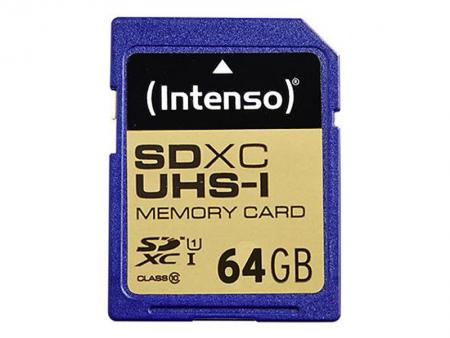 Sdxc 64Gb Intenso Premium Cl10 Uhs I Blister intenso kopen in de aanbieding Sdxc 64Gb Intenso Premium Cl10 Uhs I Blister intenso kopen in de aanbieding