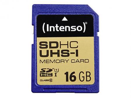 Sdhc 16Gb Intenso Premium Cl10 Uhs I Blister intenso kopen in de aanbieding