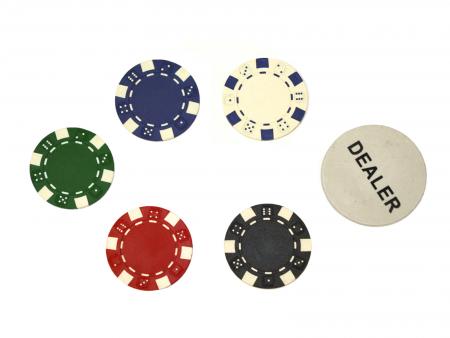 Overtekenen Herenhuis lexicon Poker set - 300 chips - Poker set, Aluminium opbergkoffer, 5 Casino  dobbelstenen, 2 Kaarten sets, 300 Poker chips.