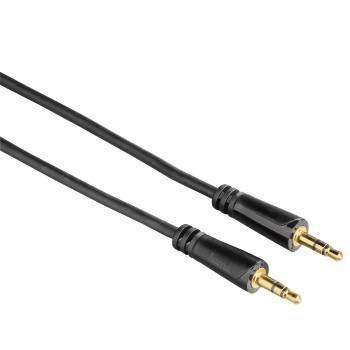 Audiokabel Jack 35Mm Stereo Verguld 15M 3 Sterren Hama hama kopen in de aanbieding