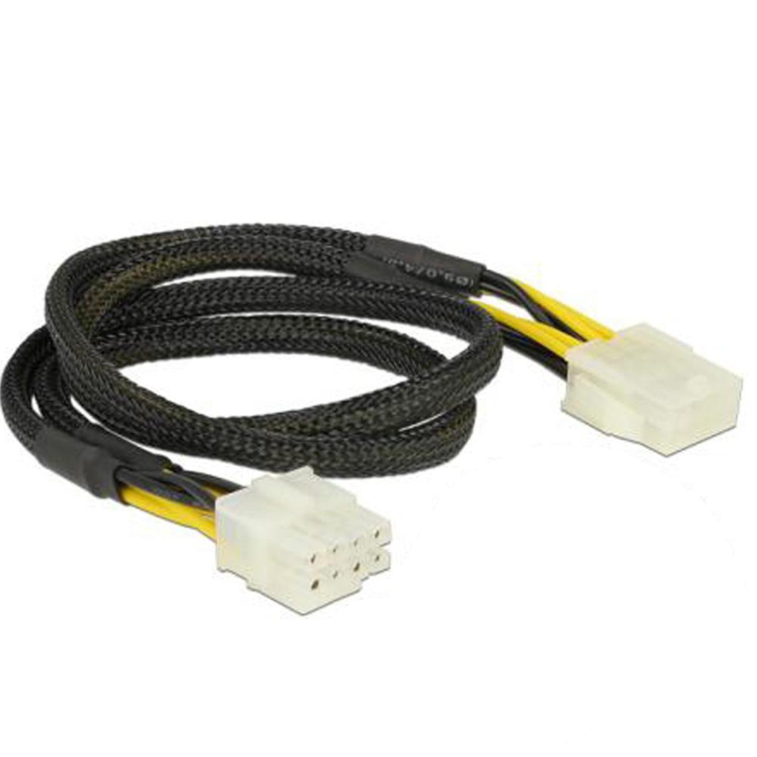 Delock Verlengkabel Voeding 8 Pin EPS Stekker (2 x 4 Pin) > 8 - Delock