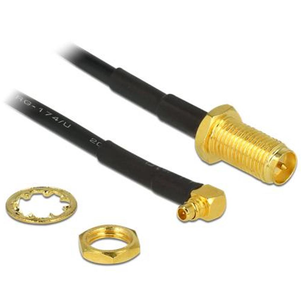 RP-SMA naar MMCX adapterkabel - Delock