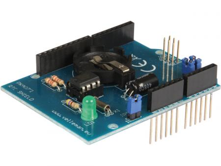RTC SHIELD VOOR ARDUINO® - Voeg een real-time klok toe aan uw projecten ...