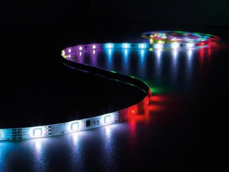 BOUWSET MET DIGITAAL GEANIMEERDE LEDSTRIP, CONTROLLER EN VOEDING RGB 150 L - Vellight