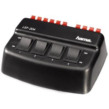 Speakswitch Box Lsp 204 Hama hama kopen in de aanbieding