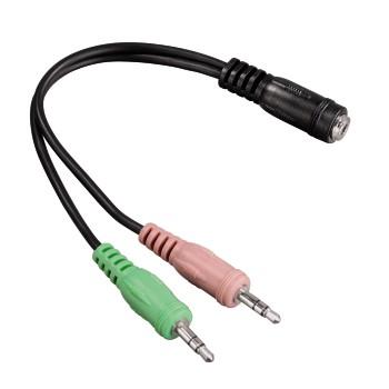 Jack Adapter 4 Pins 35 Mm Socket To 2X 35 Mm Plug Hama hama kopen in de aanbieding Jack Adapter 4 Pins 35 Mm Socket To 2X 35 Mm Plug Hama hama kopen in de aanbieding