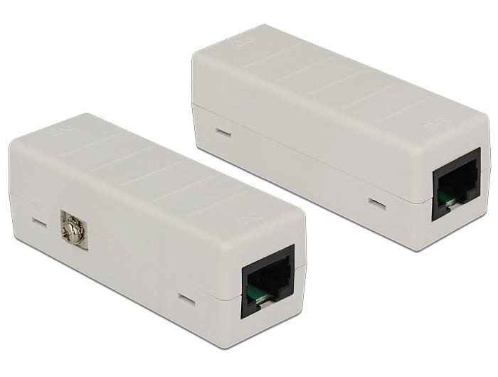 Delock Netzwerk Isolator 6 Kv Rj45 Mit Poe delock kopen in de aanbieding