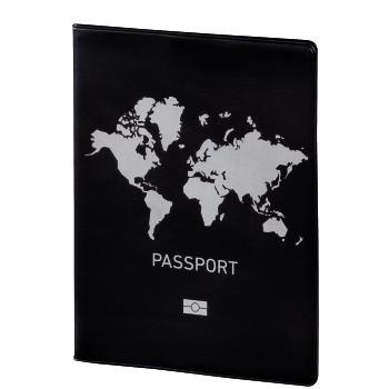 RFID kaart beschermhoes - Paspoort bankpas - RFID paspoort beschermhoes, Beschermt uw paspoort tegen gegevensdiefstal, Geschikt voor maximaal 1 paspoort en 2 pasjes, 1 kaarthouder.
