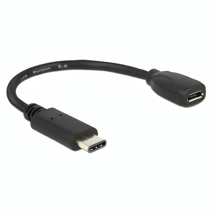USB C naar USB micro B kabel - 2.0