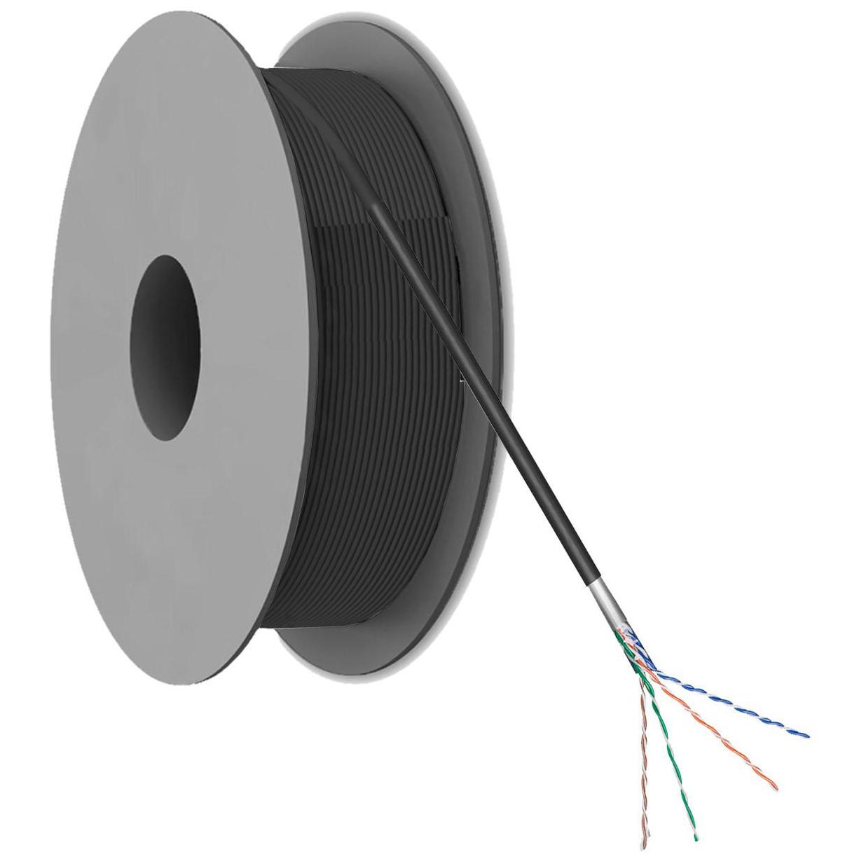 Cat 5e F/UTP netwerkkabel per rol - Goobay