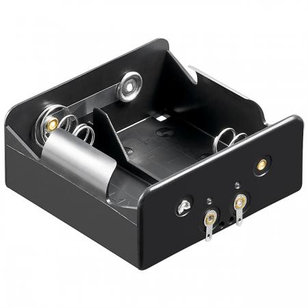 2x D batterij houder