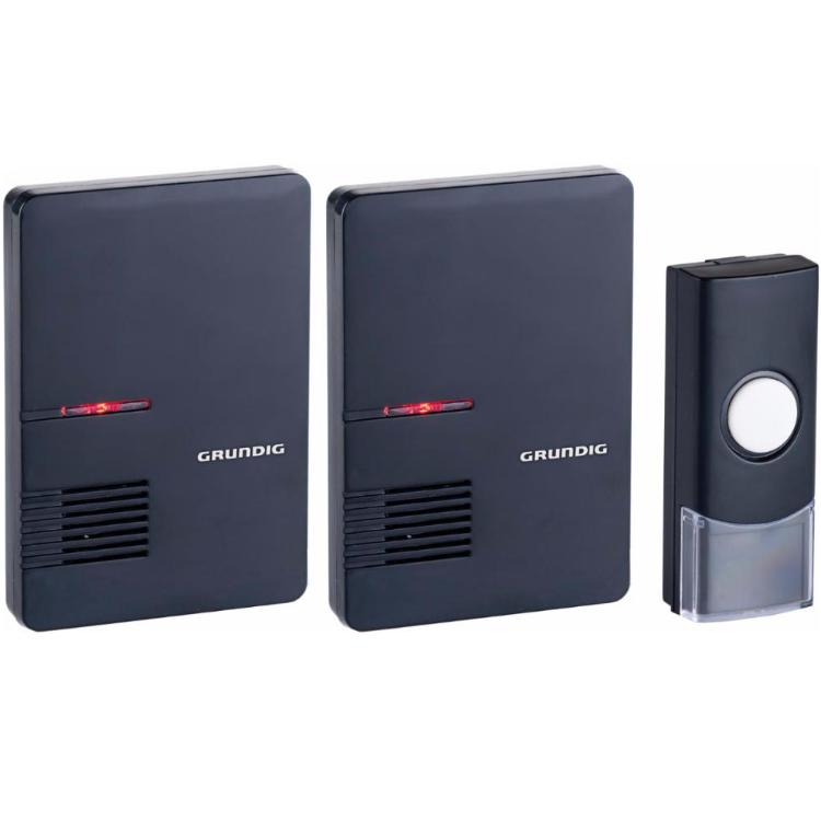 Draadloze Deurbel Met 2 Ontvangers Grundig grundig kopen in de aanbieding Draadloze Deurbel Met 2 Ontvangers Grundig grundig kopen in de aanbieding