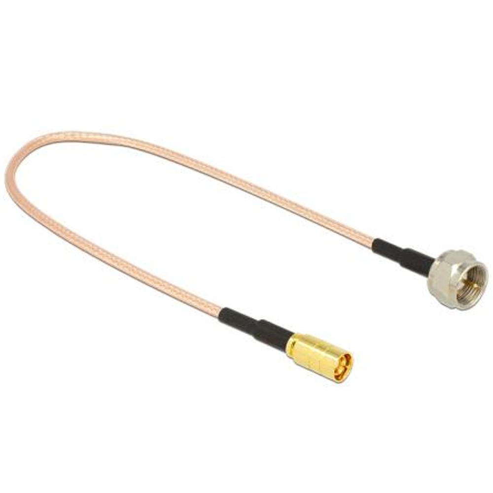 F-connector naar SMB kabel - Delock