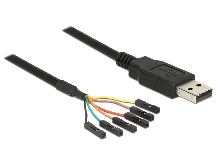 Delock Kabel Usb Stecker Ttl 6 Pin Header Buchse Einzeln 18 M delock kopen in de aanbieding Delock Kabel Usb Stecker Ttl 6 Pin Header Buchse Einzeln 18 M delock kopen in de aanbieding