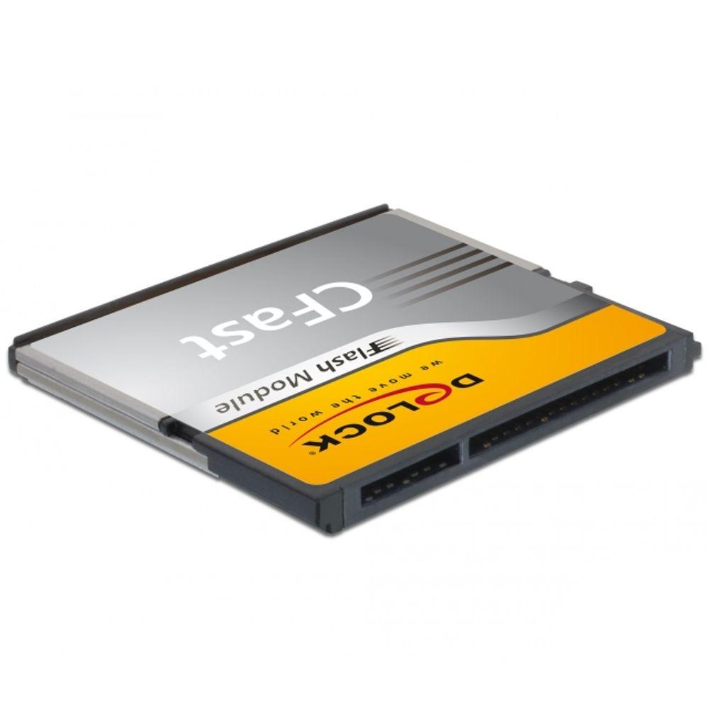 Delock CFast-Card SATA 6 Gb/s 8 GB Typ MLC -40C ~ +85C - Delock