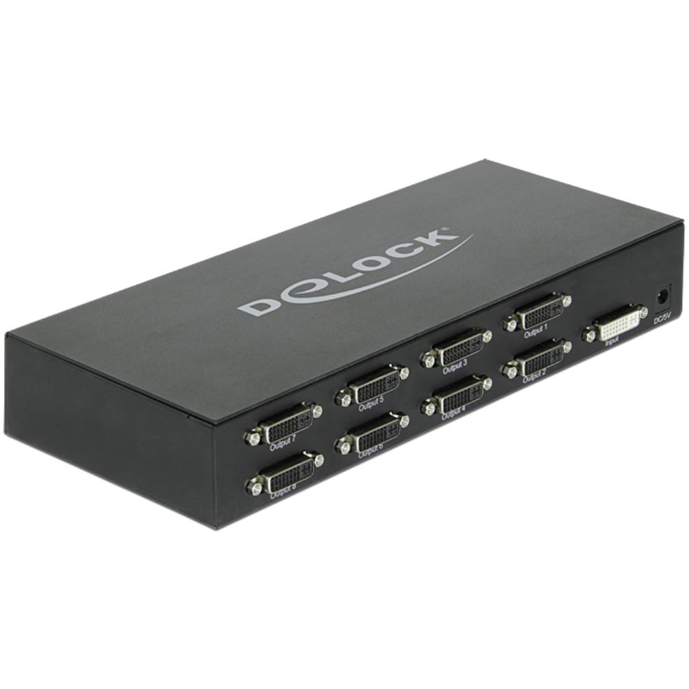 Dvi Splitter 8 Poorts Delock delock kopen in de aanbieding Dvi Splitter 8 Poorts Delock delock kopen in de aanbieding