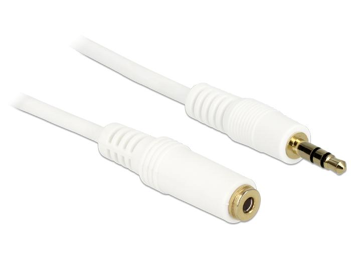 Delock Klinkenverlangerungskabel 35 Mm 3 Pin Stecker Buchse 5 M We delock kopen in de aanbieding