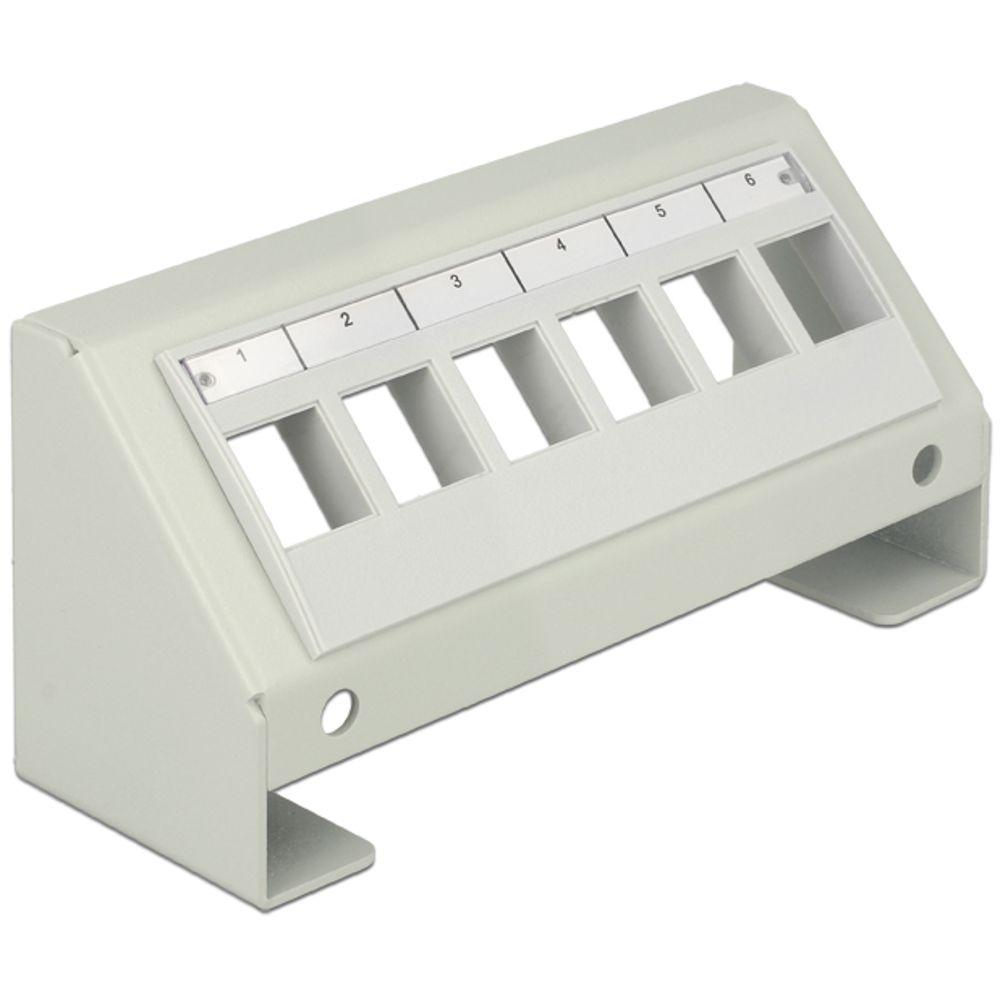 Keystone Behuizing Desktop 6 Poorts Delock delock kopen in de aanbieding Keystone Behuizing Desktop 6 Poorts Delock delock kopen in de aanbieding