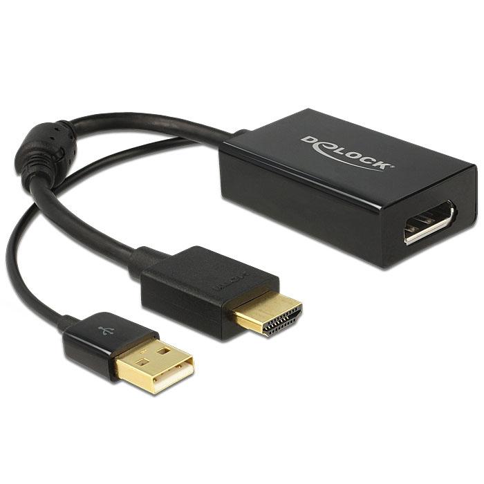 HDMI naar 4K DisplayPort adapter - delock
