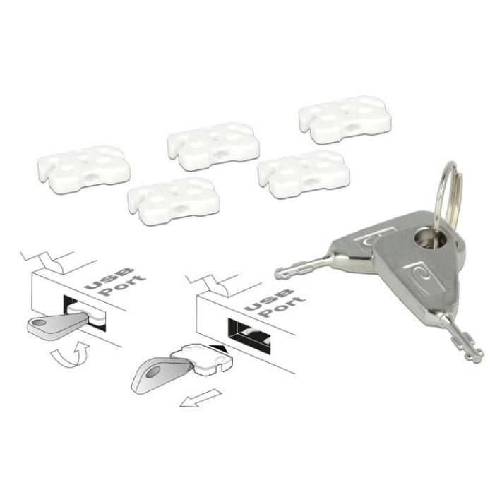 USB-poortvergrendeling - Delock