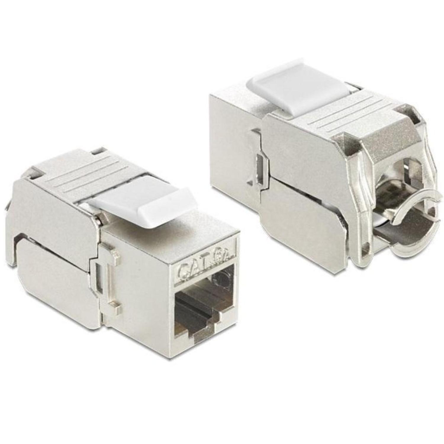 Delock Keystone Modul Rj45 Buchse Lsa Cat6A 24 Stuck delock kopen in de aanbieding Delock Keystone Modul Rj45 Buchse Lsa Cat6A 24 Stuck delock kopen in de aanbieding