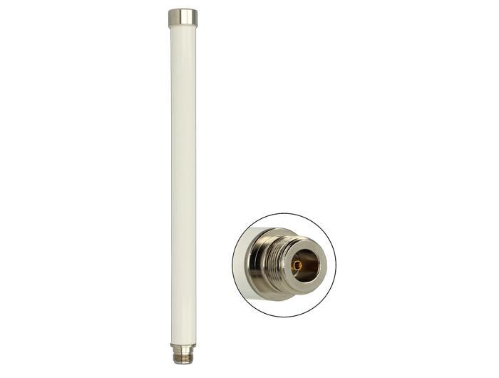 Delock WLAN Antenne 802.11 ac/a/h/b/g/n N-aansluiting 6 ~ 8 dBi 280 mm omnirichtend - Delock